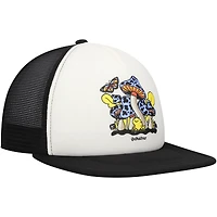 Casquette Snapback Tripson Trucker Quiksilver blanc/noir pour hommes