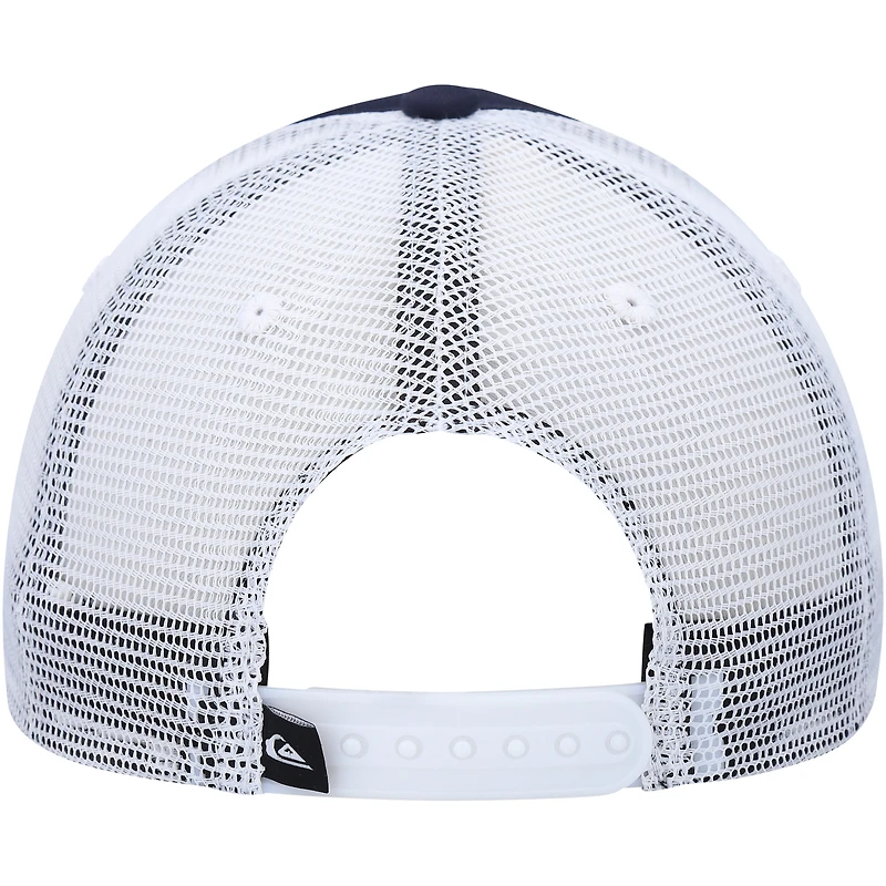 Youth Quiksilver Navy Sneaky Peak Trucker Snapback Hat