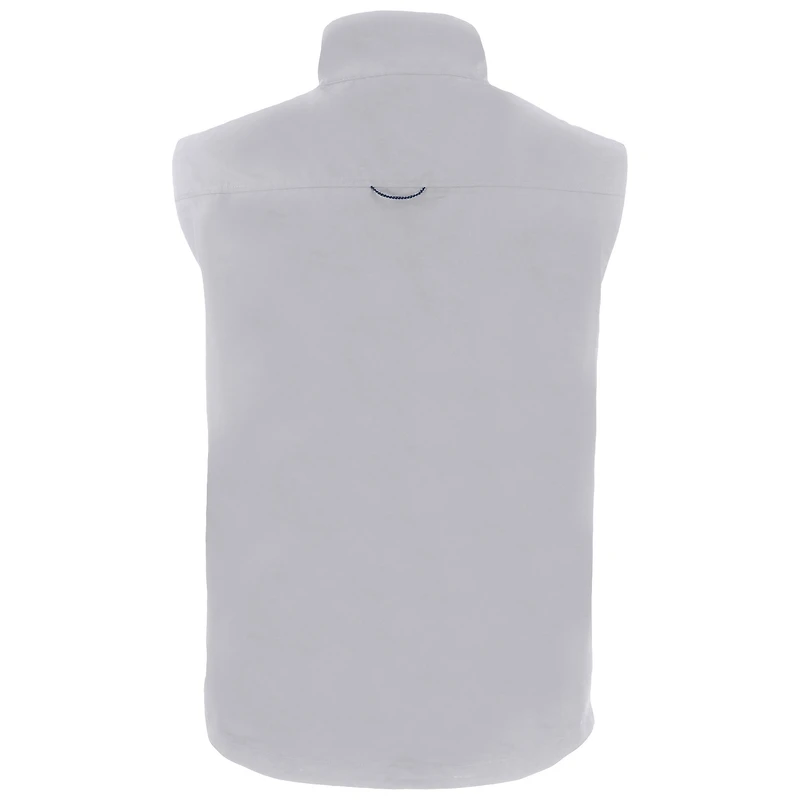Gilet zippé écologique pour homme, coupeur et buck gris, Quinnipiac Bobcats, taille grande