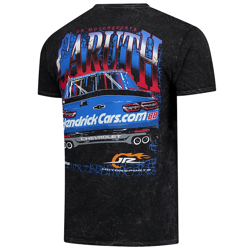 Men's Classic Ink Black Rajah Caruth Mineral Wash T-Shirt