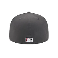 Men's New Era  Gray Rancho Cucamonga Quakes Theme Nights 59FIFTY Fitted Hat