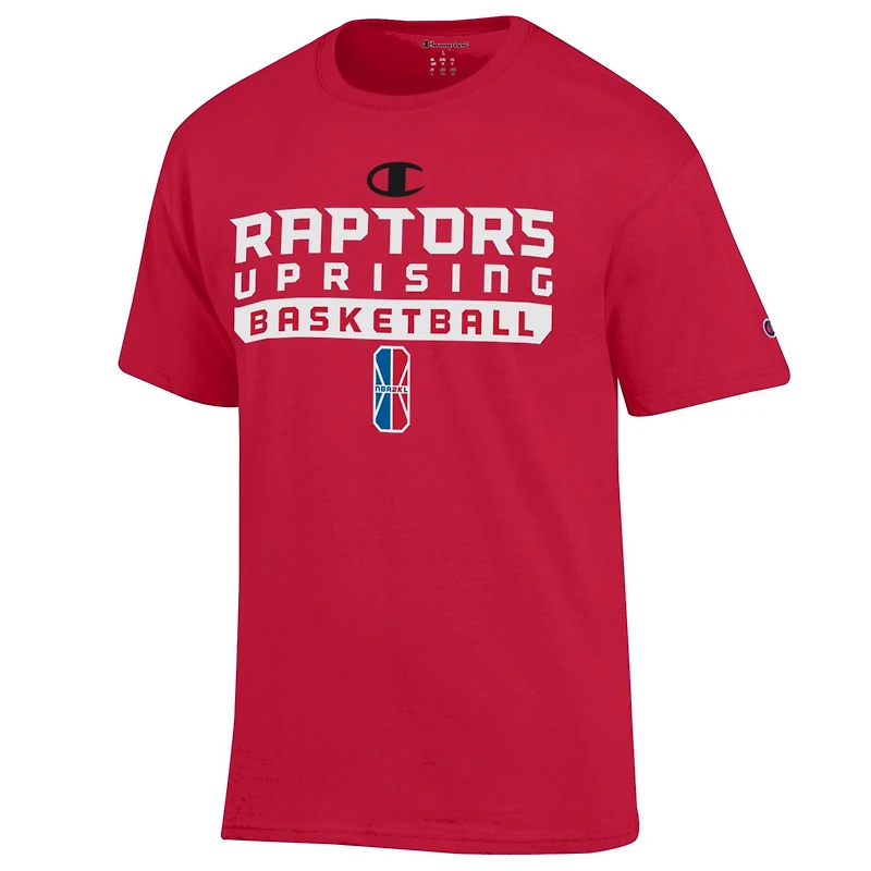 Unisex Champion  Red Raptors Uprising GC On-Court 2K League Authentic Practice T-Shirt