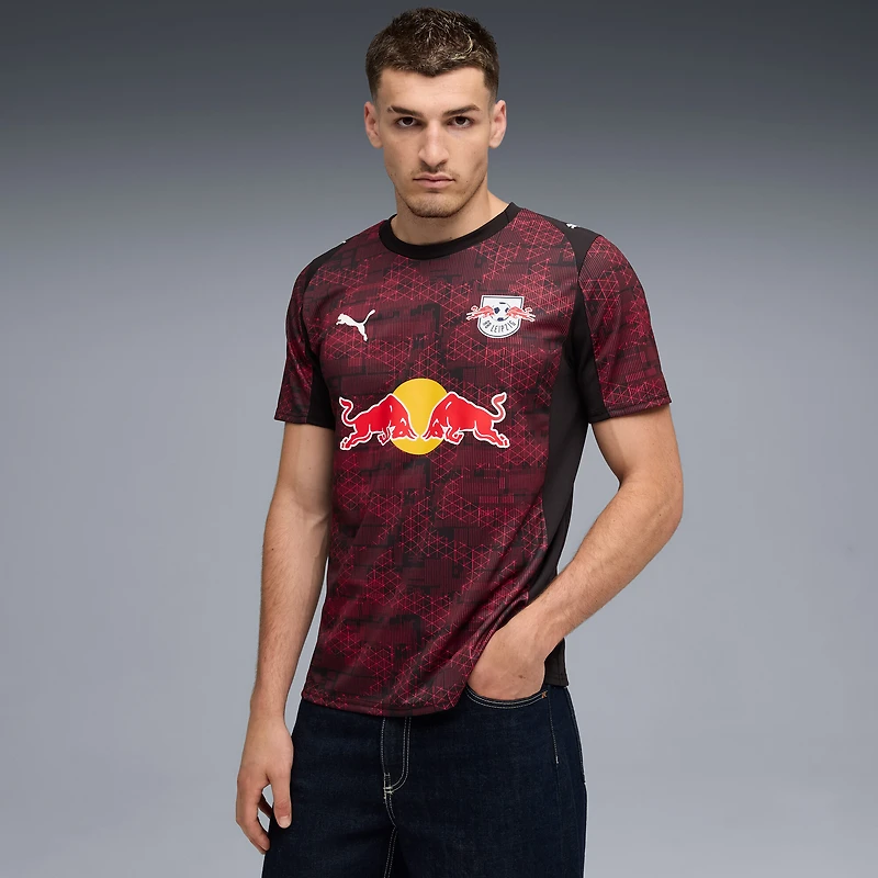 Maillot extérieur Puma noir RB Leipzig 2025/26 pour homme