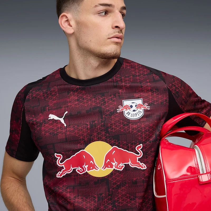 Maillot extérieur Puma noir RB Leipzig 2025/26 pour homme