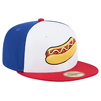 Casquette ajustée 59FIFTY blanche New Era pour homme, thème Reading Fightin Phils