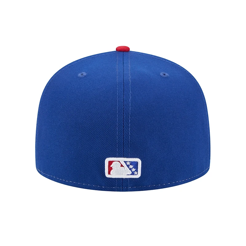 Casquette ajustée 59FIFTY blanche New Era pour homme, thème Reading Fightin Phils