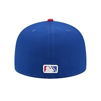 Casquette ajustée 59FIFTY blanche New Era pour homme, thème Reading Fightin Phils