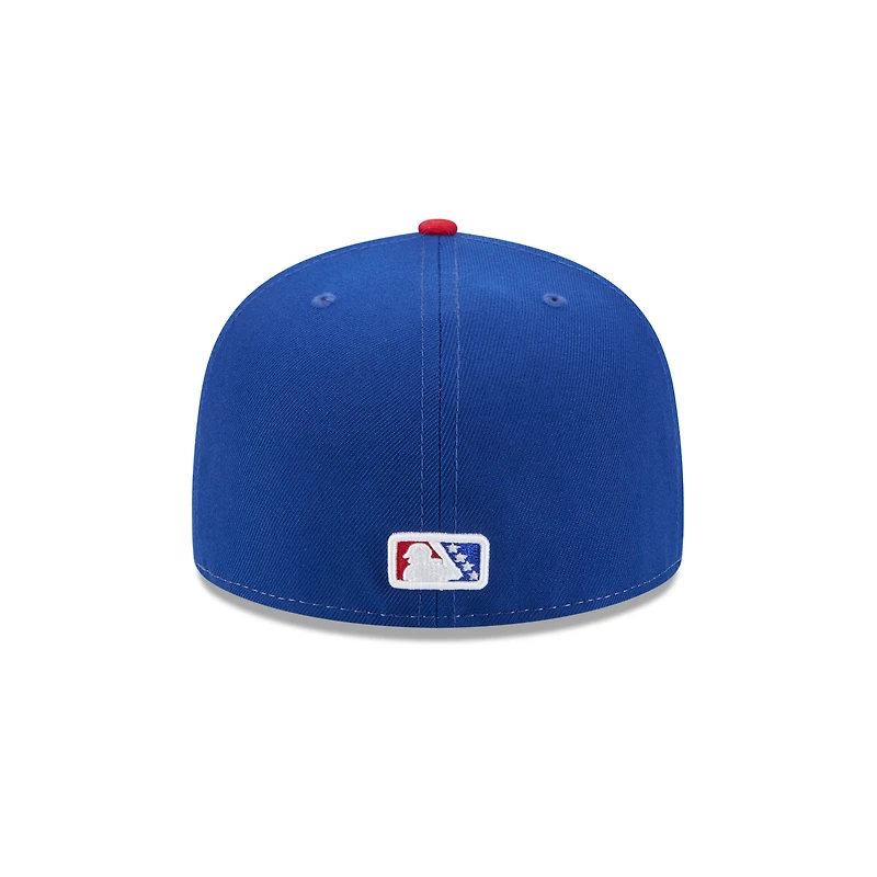Casquette ajustée 59FIFTY blanche New Era pour homme, thème Reading Fightin Phils