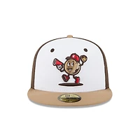 Casquette ajustée 59FIFTY blanche New Era pour homme, thème Reading Fightin Phils