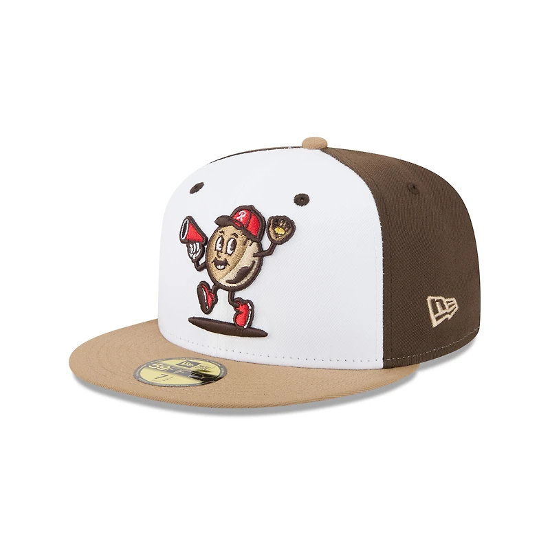 Men's New Era White Reading Fightin Phils Theme Nights 59FIFTY Fitted Hat