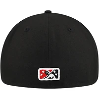 Casquette ajustée 59FIFTY noire Reading Fightin Phils Authentic Collection pour hommes