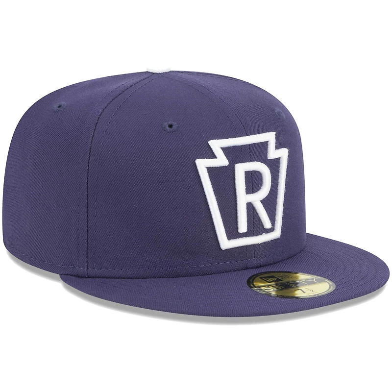 Casquette ajustée 59FIFTY pour homme bleu marine Reading Phillies Theme Nights Keystones New Era