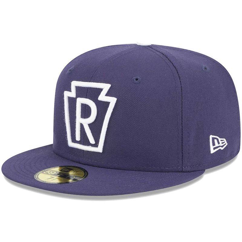Casquette ajustée 59FIFTY pour homme bleu marine Reading Phillies Theme Nights Keystones New Era