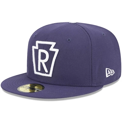 Men's New Era Navy Reading Phillies Theme Nights Keystones 59FIFTY Fitted Hat