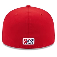 Casquette ajustée 59FIFTY avec logo alternatif pour homme, rouge Reading Phillies New Era