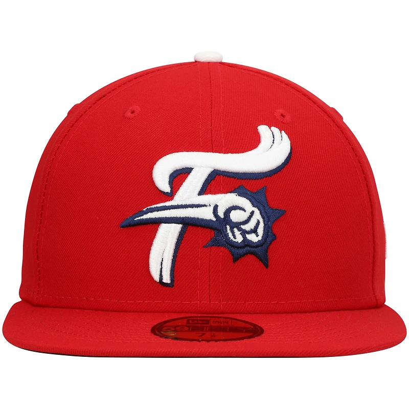 NWE REAPHL RED HOME MIB AUTHENTIC COLLECTION 59FIFTY HATMENHIC