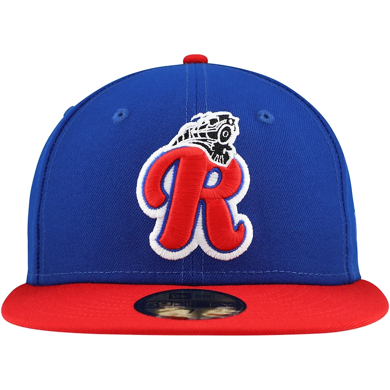 Casquette ajustée 59FIFTY Royal Reading Fightin Phils Authentic Collection pour hommes