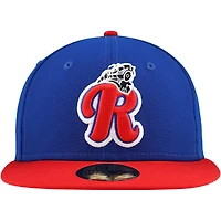 Casquette ajustée 59FIFTY Royal Reading Fightin Phils Authentic Collection pour hommes