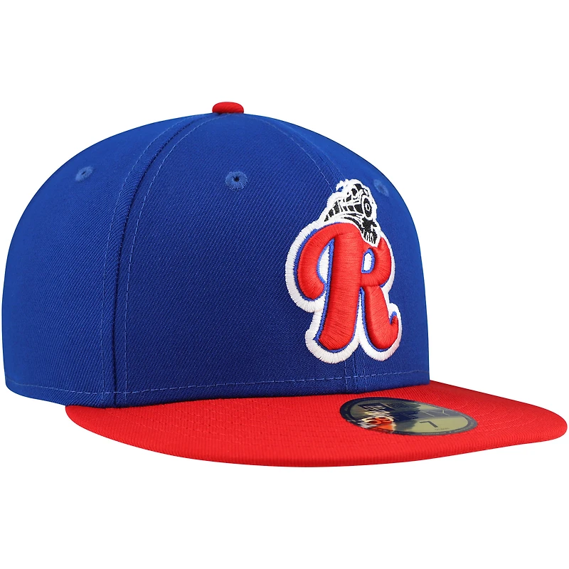 Casquette ajustée 59FIFTY Royal Reading Fightin Phils Authentic Collection pour hommes