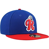Casquette ajustée 59FIFTY Royal Reading Fightin Phils Authentic Collection pour hommes