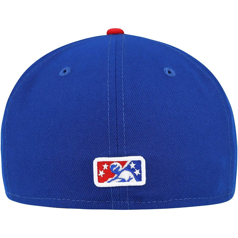 Casquette ajustée 59FIFTY Royal Reading Fightin Phils Authentic Collection pour hommes
