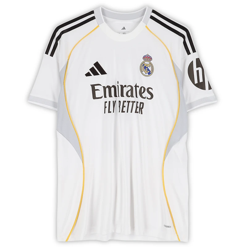 Eder Gabriel Militao Real Madrid Autographed White adidas 2025-26 Home Jersey