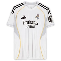 Eduardo Camavinga Real Madrid Autographed White adidas 2025-26 Home Jersey