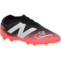 Crampons New Balance noirs et roses autographiés par Endrick du Real Madrid