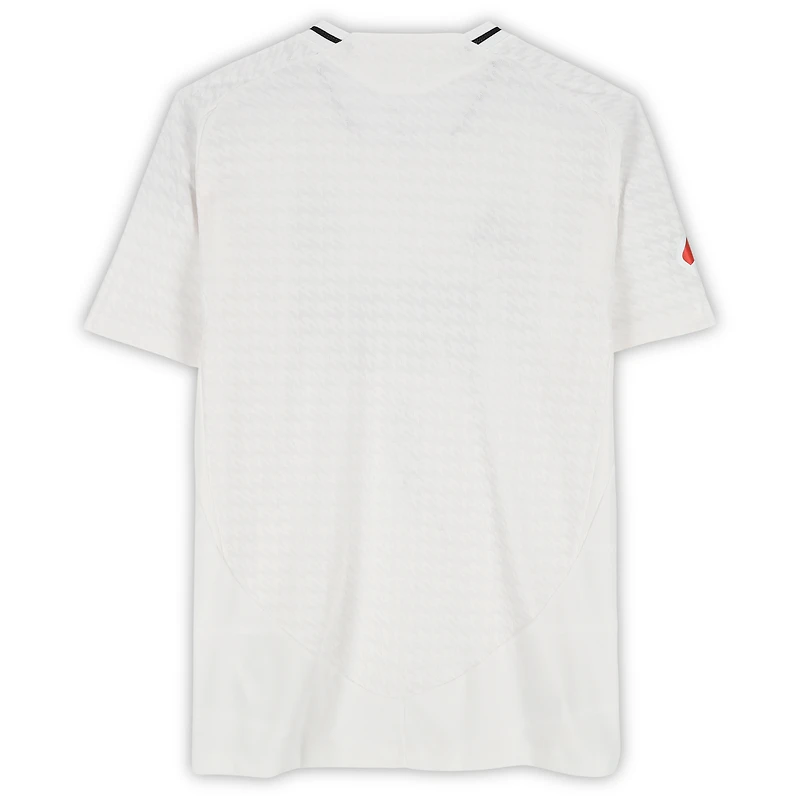 Maillot adidas blanc authentique 2024-25 signé Gareth Bale du Real Madrid - Devant