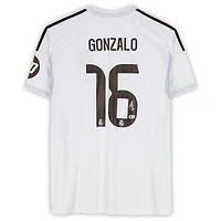 Gonzalo García Real Madrid Autographed White adidas 2025-26 Home Jersey