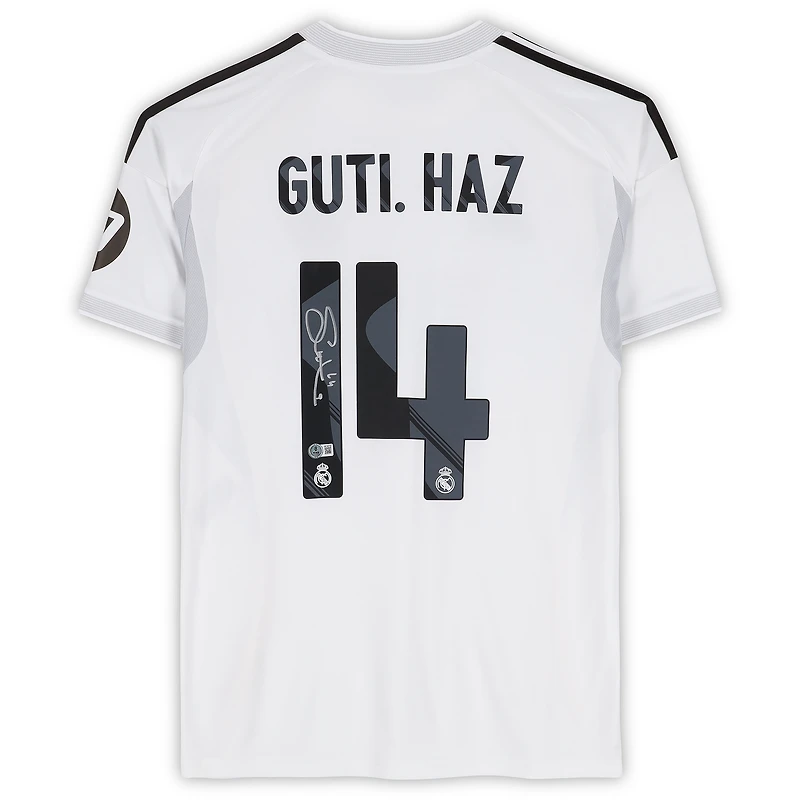 José Hernández Real Madrid Autographed White adidas Modern Home Jersey