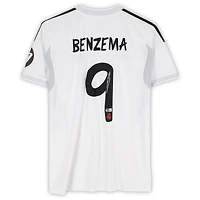 Karim Benzema Real Madrid Autographed White adidas Modern Home Jersey