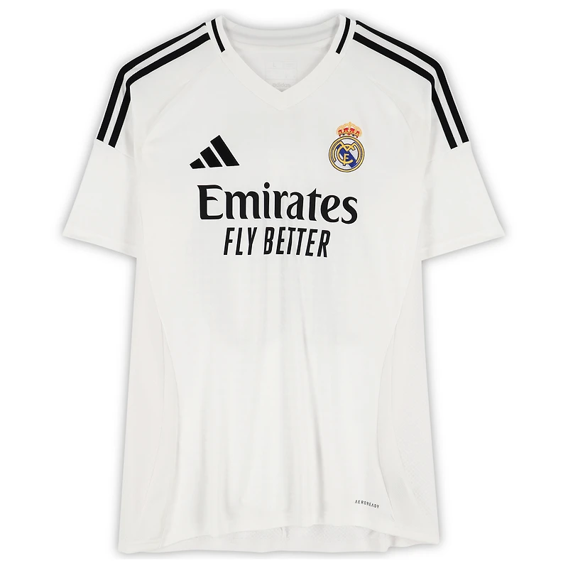 Luis Figo Real Madrid Autographed 2024-25 White Home adidas Jersey - BAS