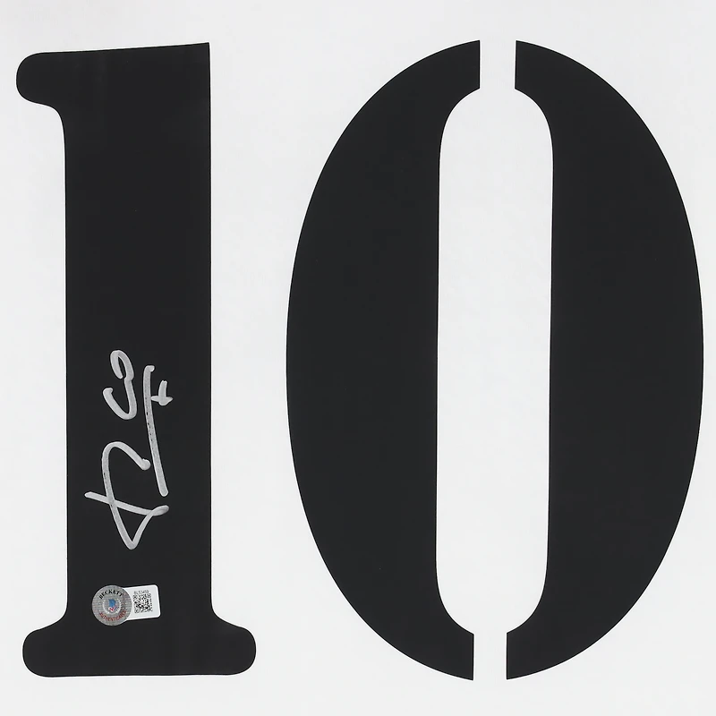 Luis Figo Real Madrid Autographed 2024-25 White Home adidas Jersey - BAS