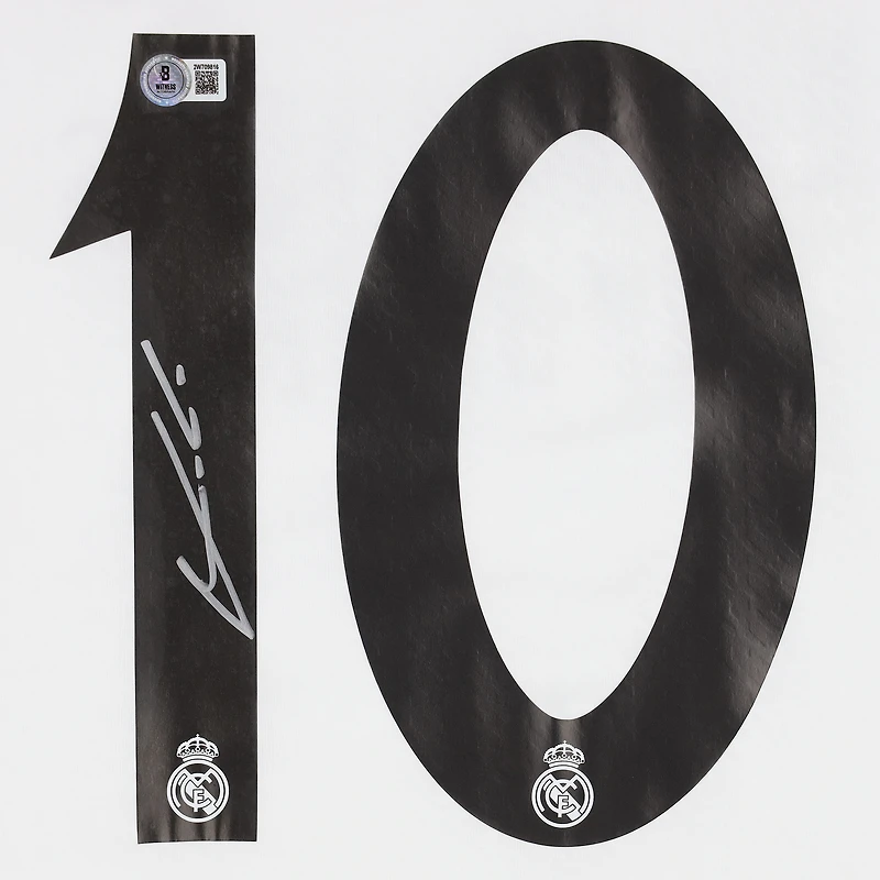 Luka Modrić Real Madrid Autographed 2024-25 White adidas Jersey