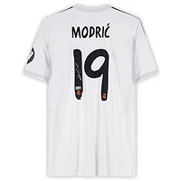 Luka Modrić Real Madrid Autographed White adidas Modern Home Jersey