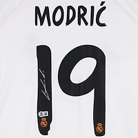 Luka Modrić Real Madrid Autographed White adidas Modern Home Jersey