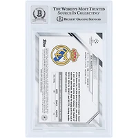 Luka Modric Real Madrid Autographed 2021-22 Topps Chrome UEFA #85 Beckett Fanatics Witnessed Authenticated 10 Card 