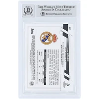 Luka Modric Real Madrid Autographed 2022-23 Topps Chrome UEFA #62 Beckett Fanatics Witnessed Authenticated 10 Card 