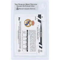 Luka Modric Real Madrid Autographed 2022-23 Topps Chrome UEFA Refractor #62 Beckett Fanatics Witnessed Authenticated Card