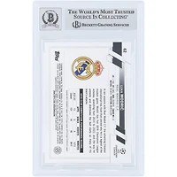 Luka Modric Real Madrid Autographed 2022-23 Topps UEFA 1st Edition Starball #62 Beckett Fanatics Witnessed Authenticated 10 Card 