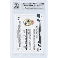 Luka Modric Real Madrid Autographed 2022-23 Topps UEFA Pink Sparkle #62 Beckett Fanatics Witnessed Authenticated 10 Card 