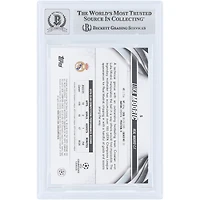 Luka Modric Real Madrid Autographed 2023-24 Topps UEFA Inferno Foil #5 Beckett Fanatics Witnessed Authenticated 10 Card 