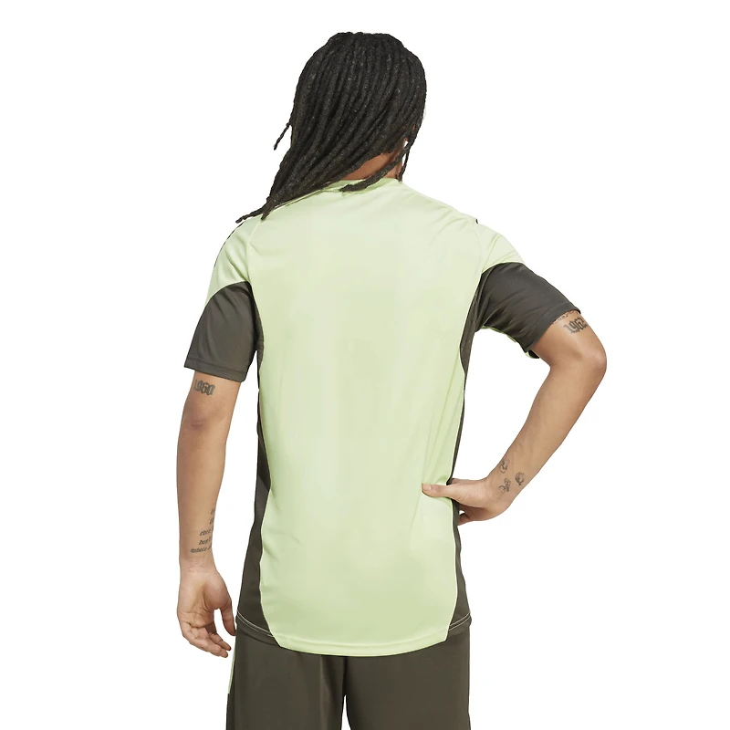 Maillot d'entraînement adidas vert Real Madrid 2025/26 AEROREADY pour homme