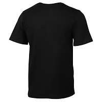T-shirt graphique noir pour homme avec motif sportif Suède Real Madrid