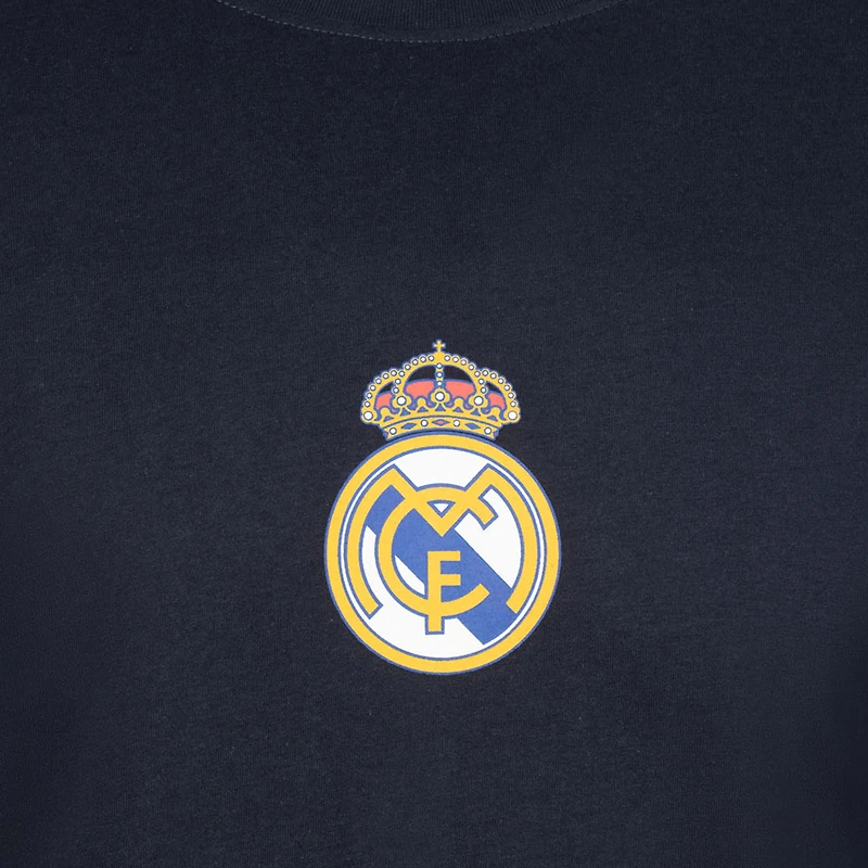 Men's Sport Design Sweden  Navy Real Madrid Lifestyle '90s T-Shirt