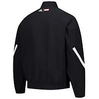 Men's adidas Black Real Madrid x Marvel Anthem Full-Zip Jacket