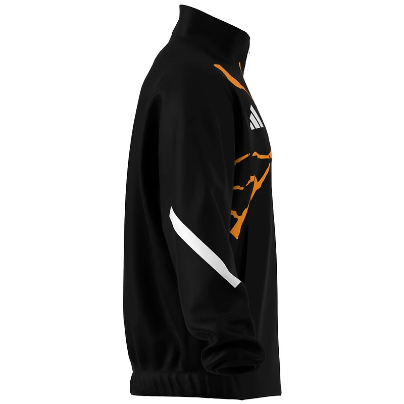 Men's adidas Black Real Madrid x Marvel Anthem Full-Zip Jacket
