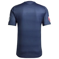 Men's adidas Blue Real Madrid 2025/26 Away Authentic Jersey