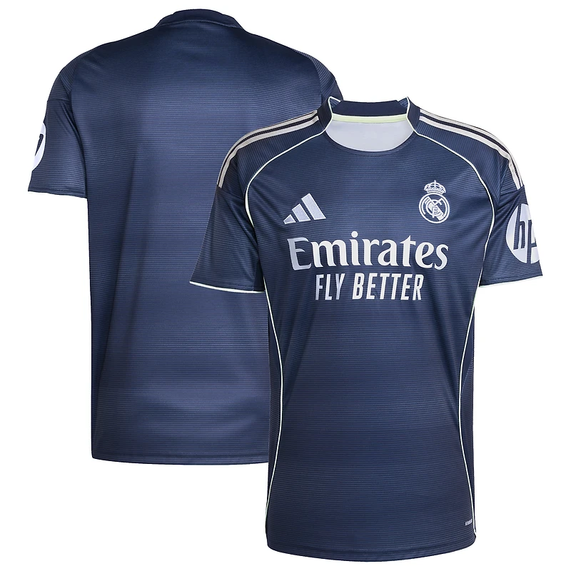 Maillot réplique extérieur adidas bleu Real Madrid 2025/26 pour homme